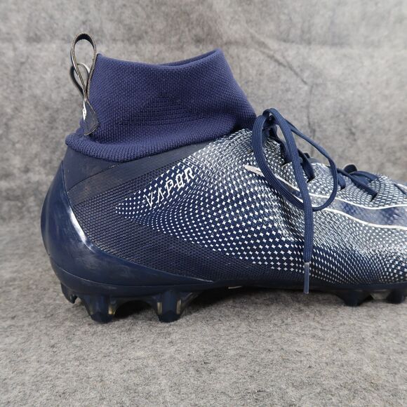 Nike Shoes Mens 16 Cleats Football Vapor Untouchable Pro 3 Midnight Navy Sport - Picture 3 of 16